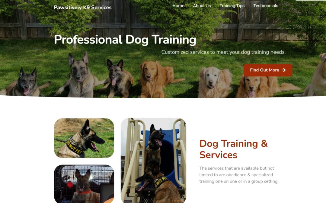 Pawsitively k9 Services