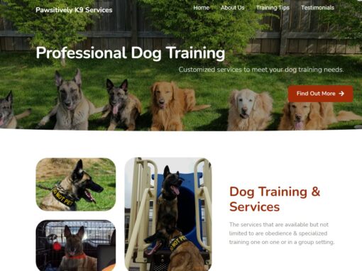 Pawsitively k9 Services