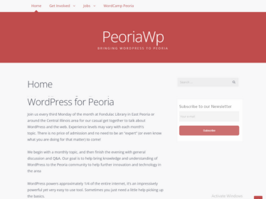 WordPress for Peoria